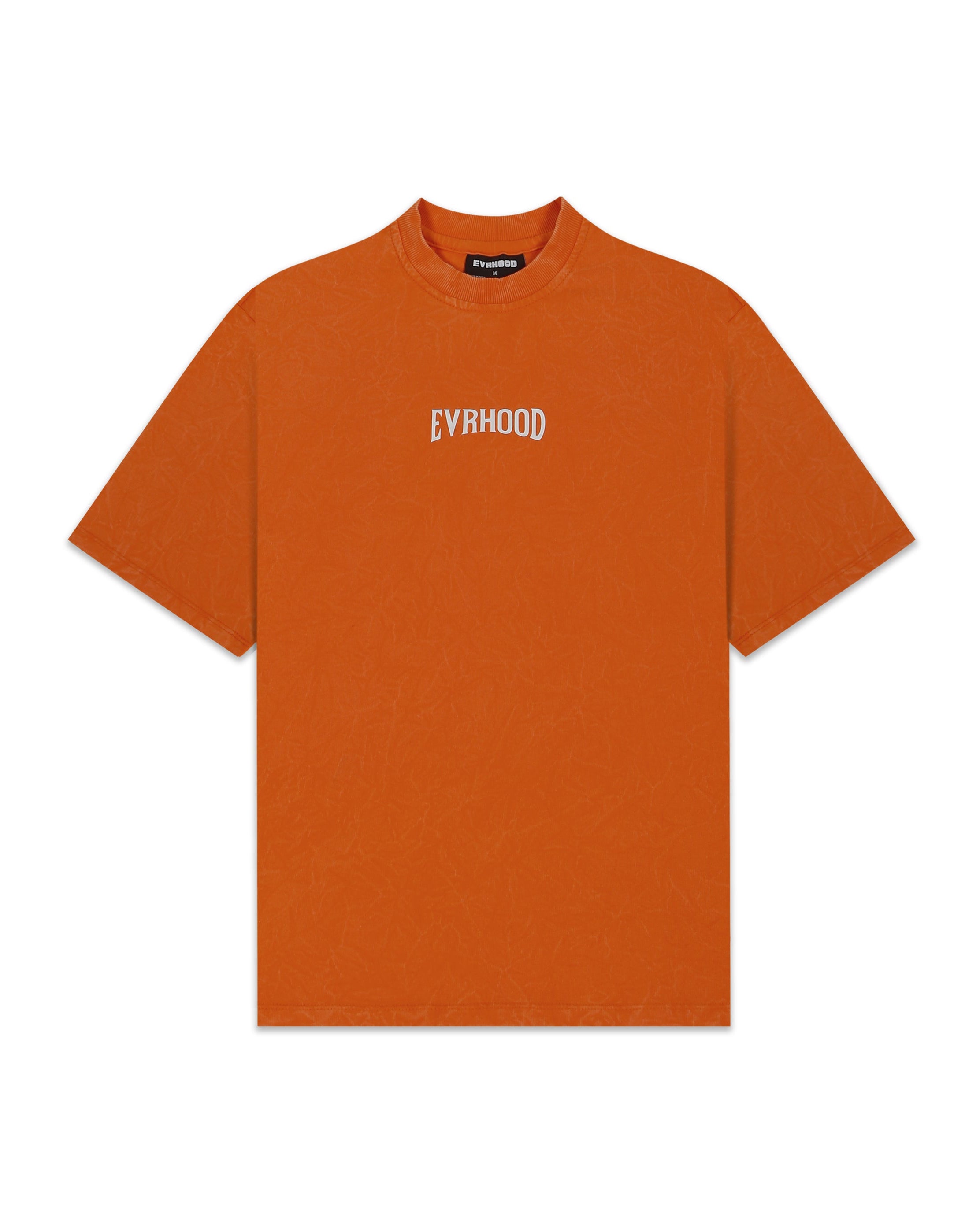Stone Washed Tee - Tangerine