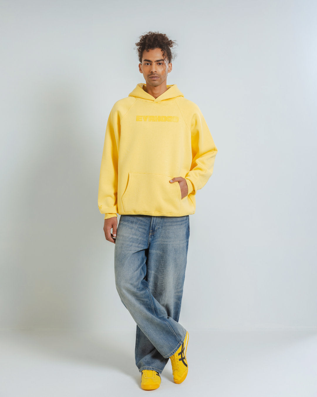 Basic Yellow Hoodie