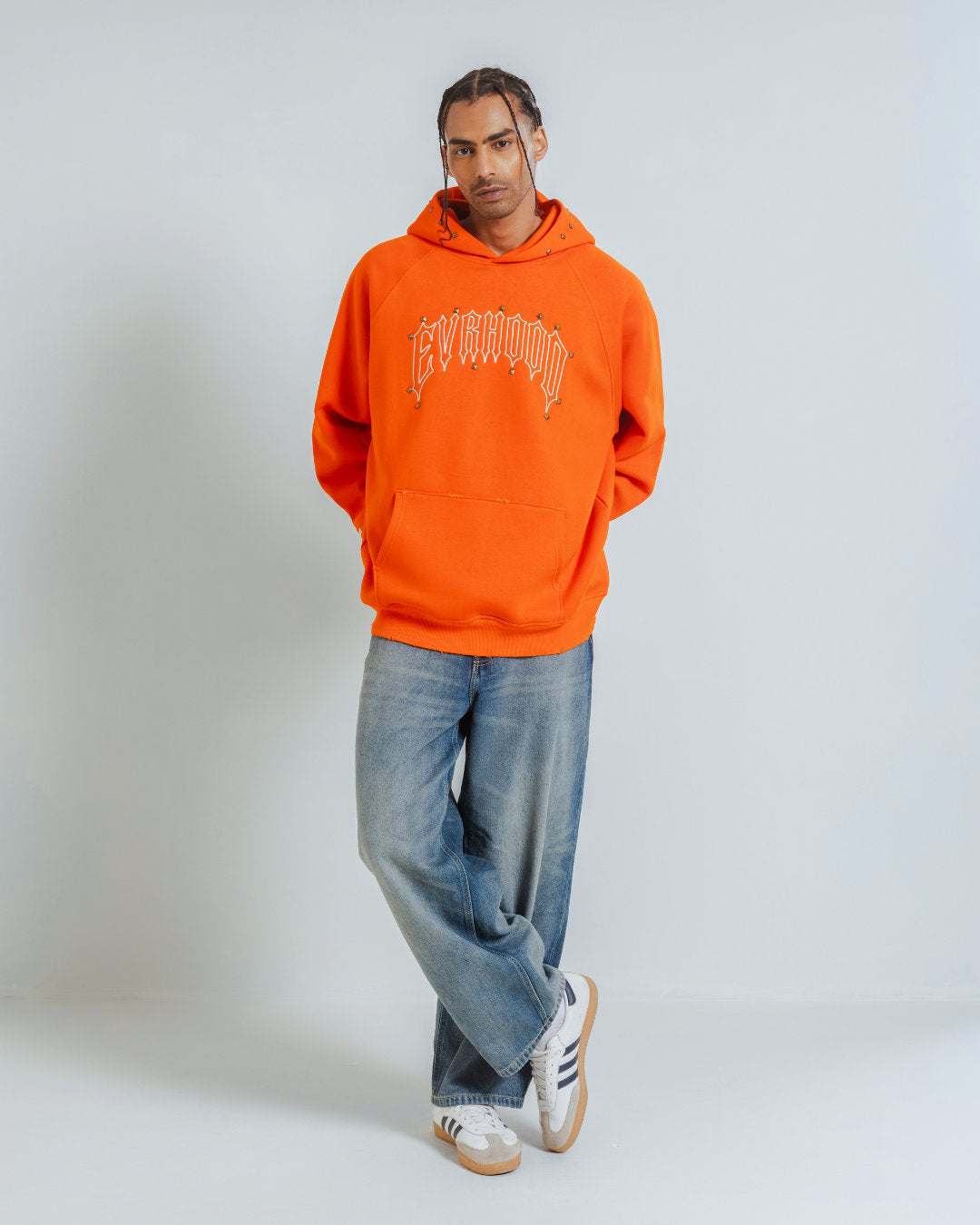 Wired Orange Hoodie
