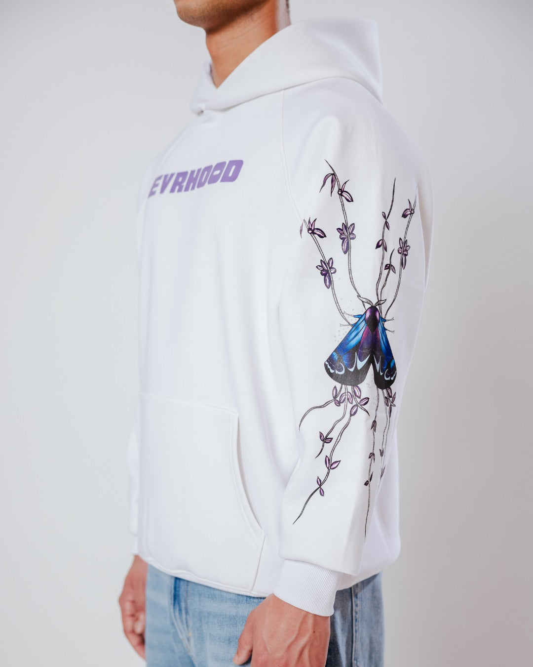 Snow Moth Hoodie